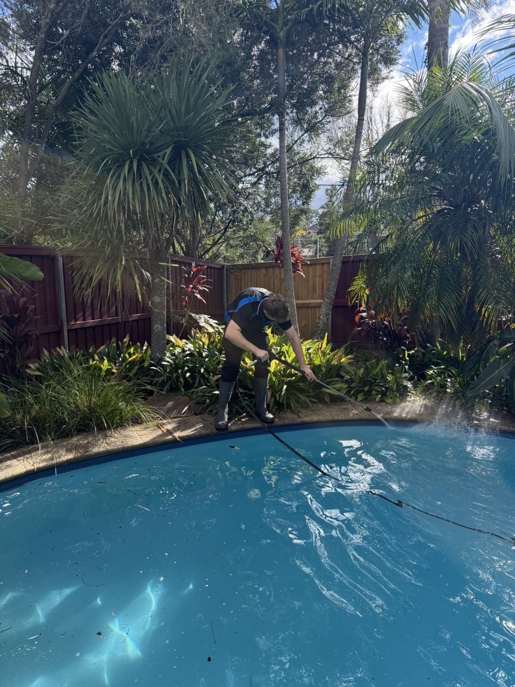 Pool Surround Cleaning